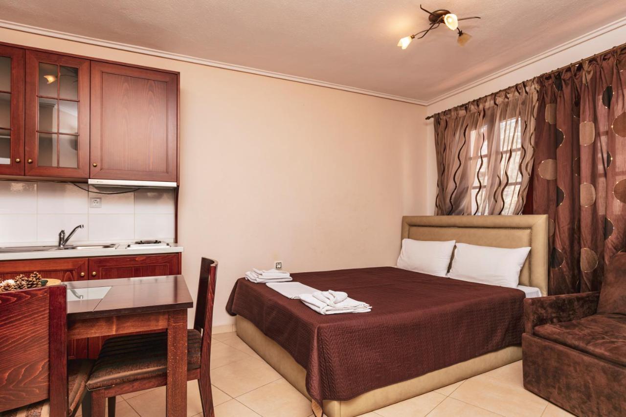 Magkafinis.el Apartments Mikros Prinos Bagian luar foto