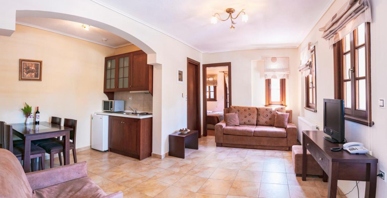 Magkafinis.el Apartments Mikros Prinos Bagian luar foto