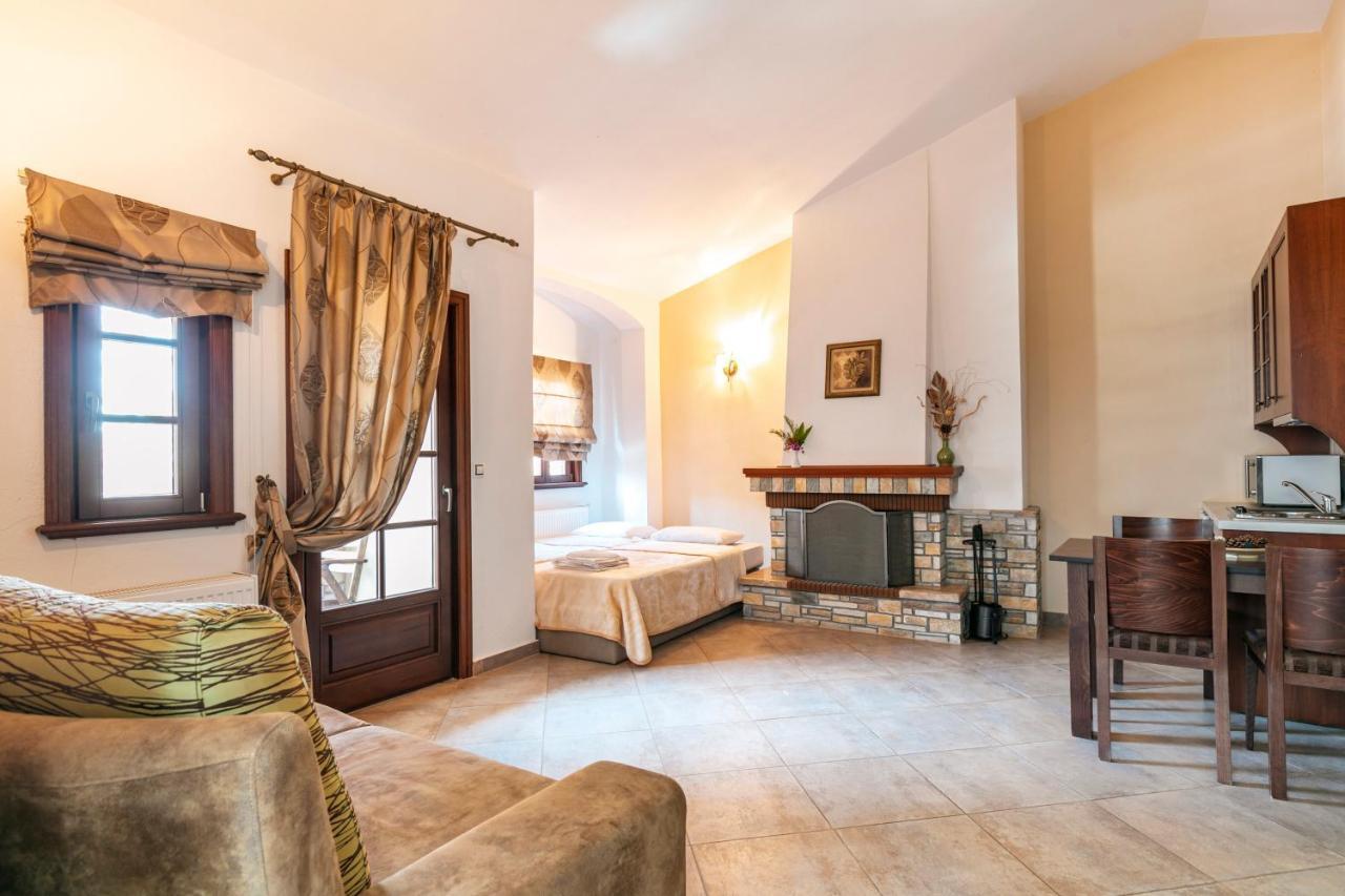 Magkafinis.el Apartments Mikros Prinos Bagian luar foto